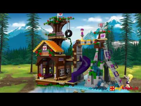 Bela 10497 'Спортивный лагерь: дом на дереве' (аналог LEGO Friends 41122)