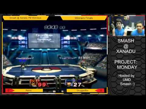 S@X - Remo (Captain Falcon) vs Druggedfox (Marth) PM Winners Finals - Project M 3.5