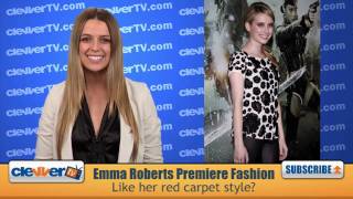 Emma Roberts &#39;Sucker Punch&#39; Movie Premiere Fashion Recap