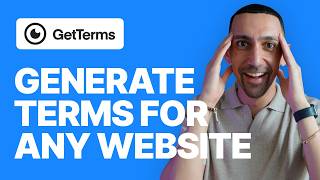 GetTerms: Legal Compliance MADE EASY | For Websites, Apps, eCommerce