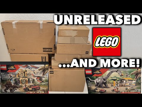 Big LEGO Haul and Unboxing! UNRELEASED SUMMER 2025 SETS!