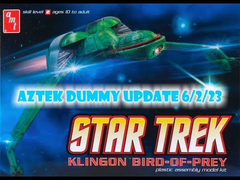 Aztek Dummy Update 6/2/23 - Bird of Prey - Part 3