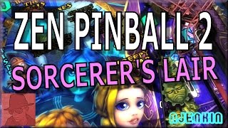 PS3 : Zen Pinball 2 - Sorcerer's Lair - with Commentary !!