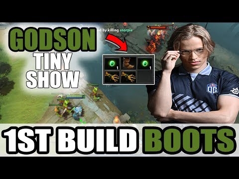 TOPSON TINY - 1ST ITEM BOOTS WITH CEB LC & MATUMBAMAN TB - DOTA 2 DOTA 2