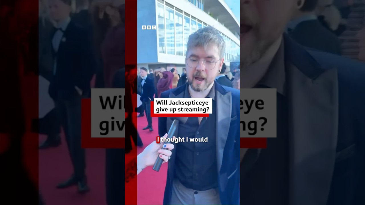 Will Jacksepticeye give up streaming? #Bloodborne #Jacksepticeye #BAFTAGames #BBCGaming #BBCNews
