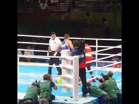 rio boxing 2016 abdelhafid benchabla ALG أولمبياد ريو 2016: الملاكم الجزائري عبد الحفيظ بن شبلة