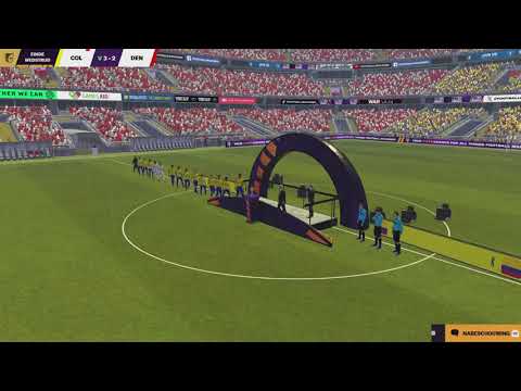 Fm24 world cup Colombia vs denmark best match you ill see today (no commantry)