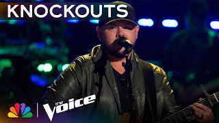 Josh Sanders' Performance of Wild as Her Showcases His Country Star Power | The Voice Knockouts