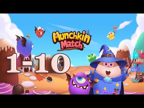 Munchkin Match level 1 - 10 Magic Home Building