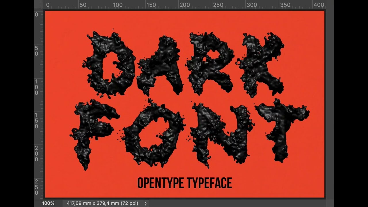Dark Font