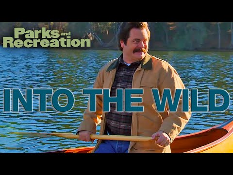 Into The Wild With RON SWANSON | Parks and Recreation | Comedy Bites
