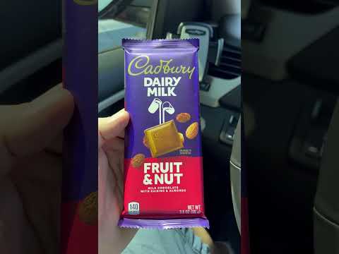 Top 10 OG Candy Bars - Cadbury Fruit & Nut Bar
