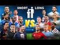 Short Footballers 🆚 Long Footballers 😮🔥 (Ronaldo, Messi, De Bruyne, Xavi, Pogba) 🔥