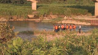 7月9日【びわ湖放送ニュース】野洲川で高校生２人溺れる　男性２人が心肺停止