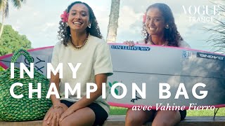 Olympic Games 2024: Surfer Vahine Fierro reveals the contents of her bag in Tahiti | Vogue France