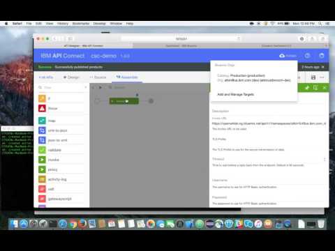 IBM OpenWhisk with IBM API Connect