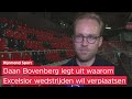 Daan Bovenberg (algemeen directeur) over coronamaatregelen: 'Excelsior zit goed in de wedstrijd'