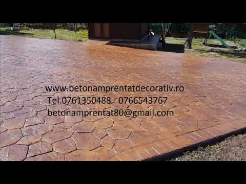 Beton Amprentat Răzoarele - Constanța Tel.0761350488 -0766543767