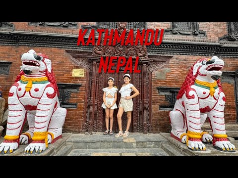 Nepal trip ( kathmandu ) by two little sisters