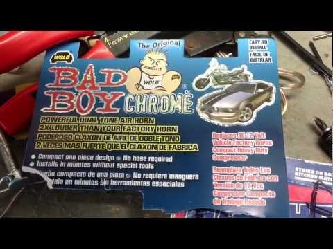 Wolo Bad Boy Chrome Air Horns