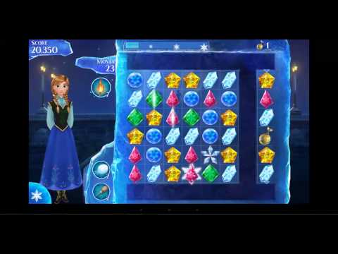 Frozen Free Fall    How To Do Level 58 Very Easy