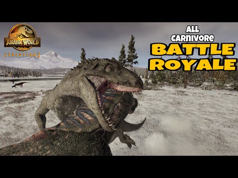 JWE2 All Carnivore Battle Royale!