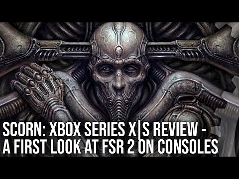 Scorn on Xbox Series X|S - DF Tech Review - Our First Look at FSR 2.0 On Consoles