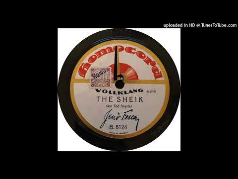 Willy Metschke (Jenő Fesca) - The Sheik - 1923