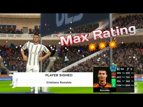 Dream League Soccer 2021 | Cristiano Ronaldo Max Rating Upgrade + Performance | DLS 21 Mobile