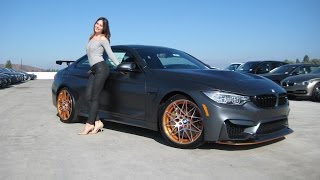 BMW M4 GTS Frozen Dark Grey / Exhaust Sound / 0 to 60 MPH in 3.6 sec. / BMW Review
