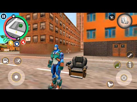 Rope hero Sofa ball drive on military groups | Rope hero vice town new game | Games on