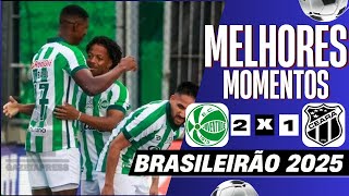 Juventude 2 x 1 Ceará - Melhores Momentos (COMPLETO) | Brasileirão 2025