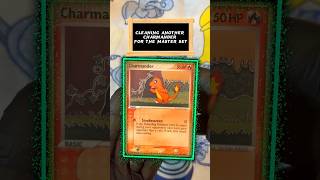 Cleaning This Charmander Pokémon Card #pokemoncardcare