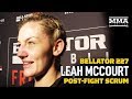 Bellator Dublin: Leah McCourt Praises Molly McCann, Owen Roddy Following Win Over Kerry Hughes