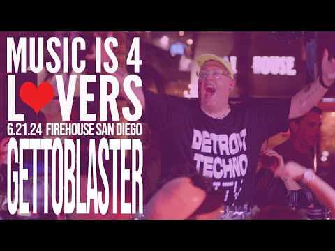 Gettoblaster at Music is 4 Lovers [2024-06-21 @ FIREHOUSE, San Diego] [MI4L.com]