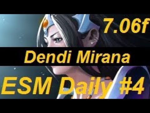 How to Play Mirana like Dendi in Patch 7.06f : @eSportsMonies DotA 2 Daily #4
