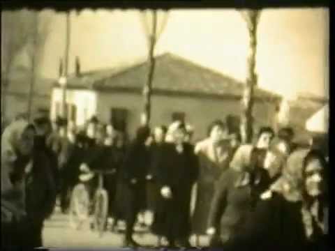 10 aprile 1956: sul palco Ferruccio Parri. Al suo arrivo Bonot gli apre la portiera.