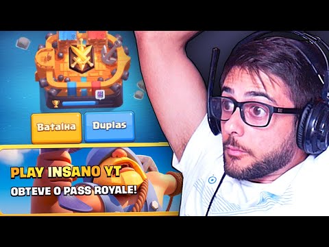 COMPREI O PASSE DE BATALHA CHEIO DE BUG!!! RAGE CLASH ROYALE