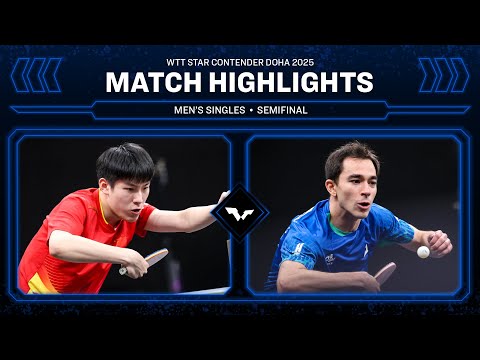Wen Ruibo vs Hugo Calderano | MS SF | WTT Star Contender Doha 2026