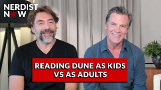 DUNE Interview: Josh Brolin & Javier Bardem Talk Deleted Scenes, Reading the Book, and More video