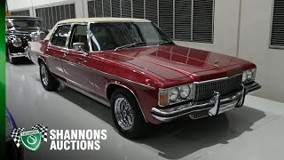 Download lagu 1976 Holden HJ Statesman Caprice - 2023 Shannons Winter Timed Online Auction mp3