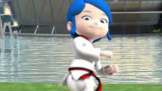 Learning Taekwondo basic movements(Kick)