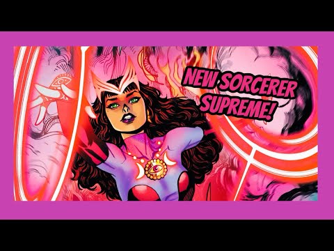 The Scarlet Witch is the new Sorcerer Supreme! 