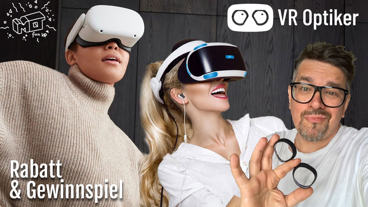 mo fun VR - Sehstärke - Linsen Einsätze für VR Headsets von VR Optiker + Rabatte & Gewinnspiel