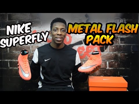 NIKE MERCURIAL SUPERFLY 4 Bright Mango METAL FLASH PACK   Review + On Feet