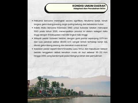 Kajian Lingkungan Hidup Strategis RPJMD Provinsi Sulawesi Selatan