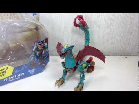 Transformers Prime Beast Hunters Ripclaw deluxe class