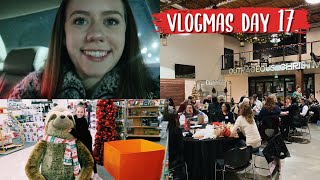 VLOGMAS DAY 17: christmas party & kohl's adventures