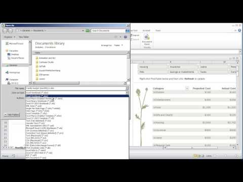 VBA Programming for Excel 2010 -- V1.04 - Saving a Macro-Enabled Workbook -- Free Beginners Tutorial