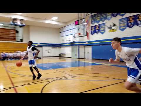 2020 Gr.8 Boys BC Provincials Basketball 1st Round Semiahmoo vs Gladstone